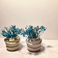 Handgefertigte Bubble-Gipsvase für Trockenblumen – Sweetly Crafted by Maja