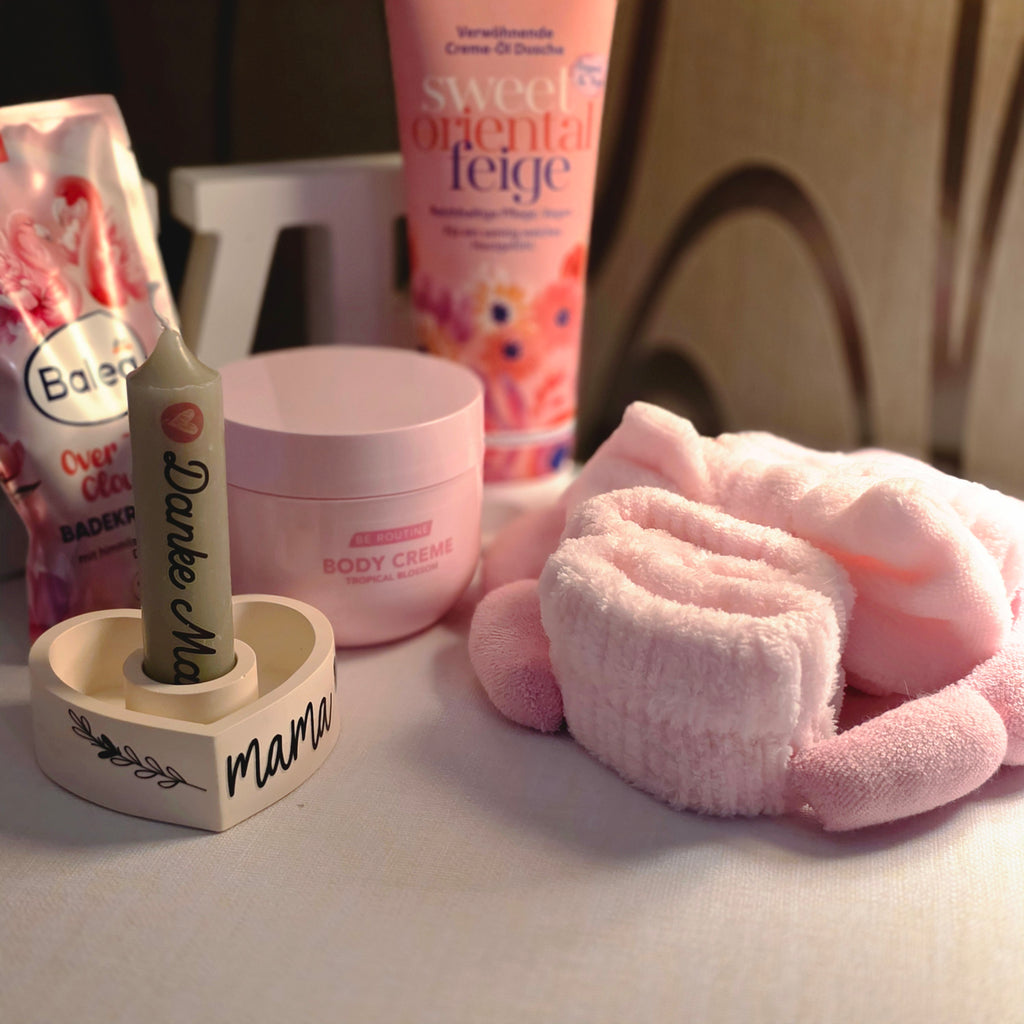 Mama Spa Geschenkset – Rosa Verwöhnpaket zum Muttertag