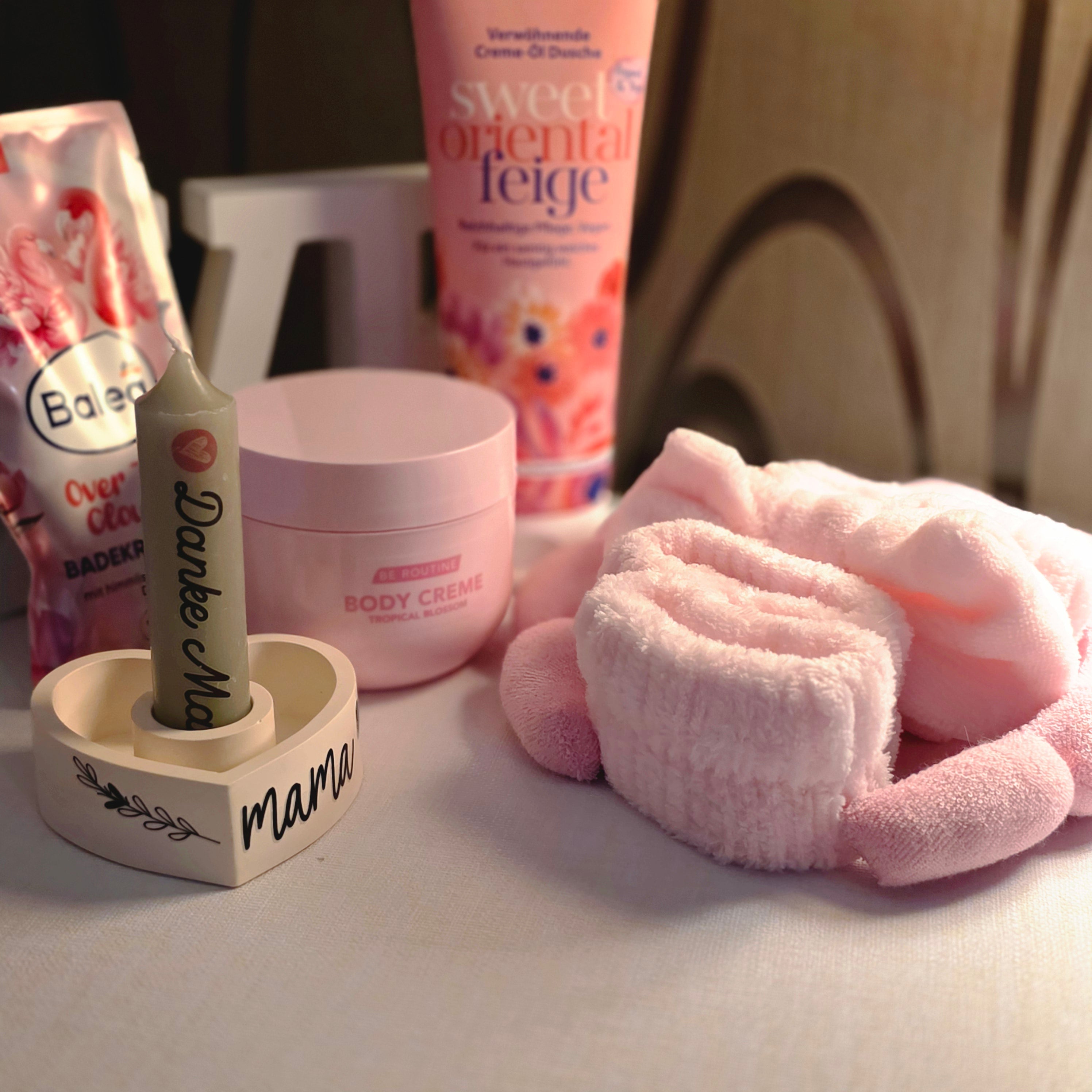 Mama Spa Geschenkset – Rosa Verwöhnpaket zum Muttertag