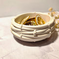 Handgefertigte Bambus-Gipsschale – Sweetly Crafted by Maja